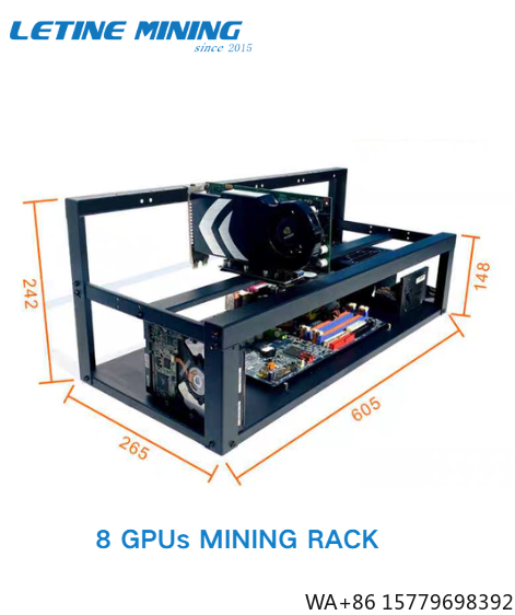 CMP 170HX  8-GPU Open Frame Mi - огляд і ціна Gpu Mining Rig Frame 8 Gpu